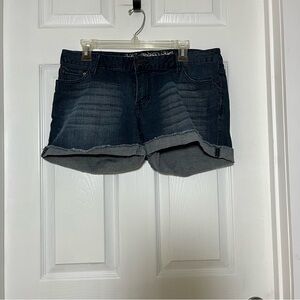 Express Jean Shorts for Women..Dark Wash